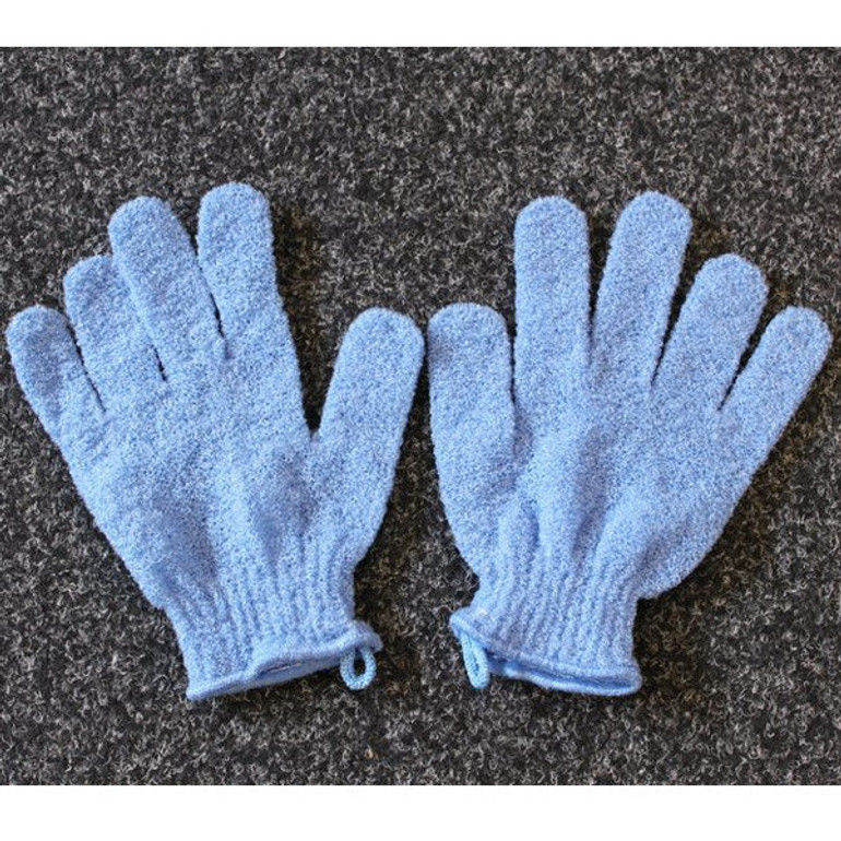Exfoliating Gloves - Blue Exfoliating Gloves - Blue
