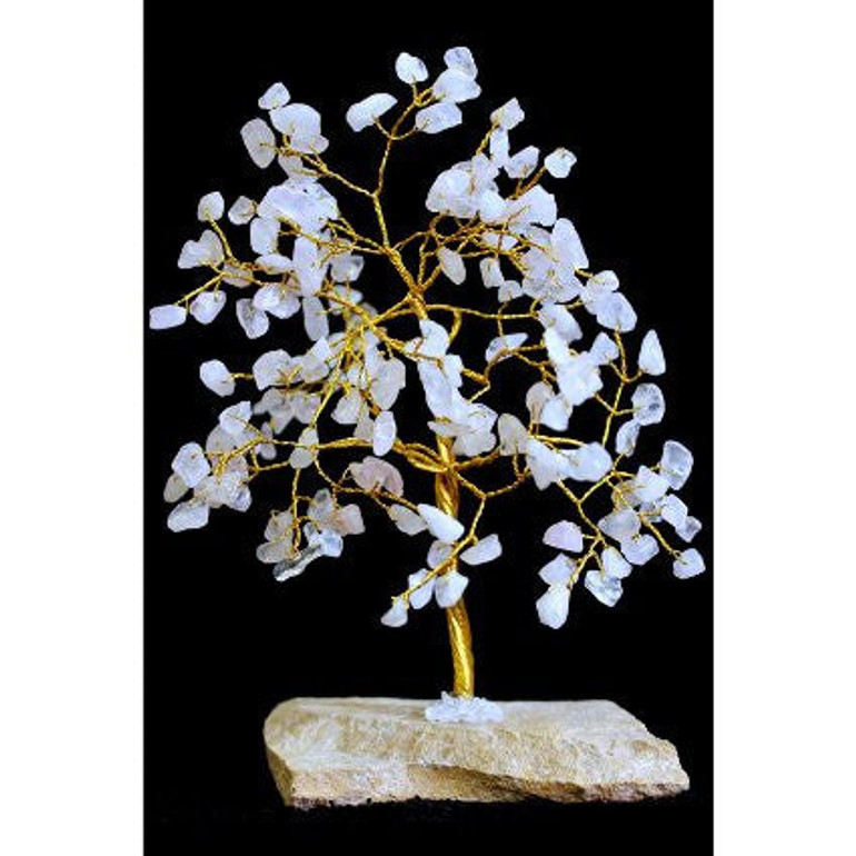 Rose Quartz Gemstone Tree (160 Stone)
