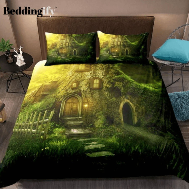 3D Forest Dreamland Bedding Set