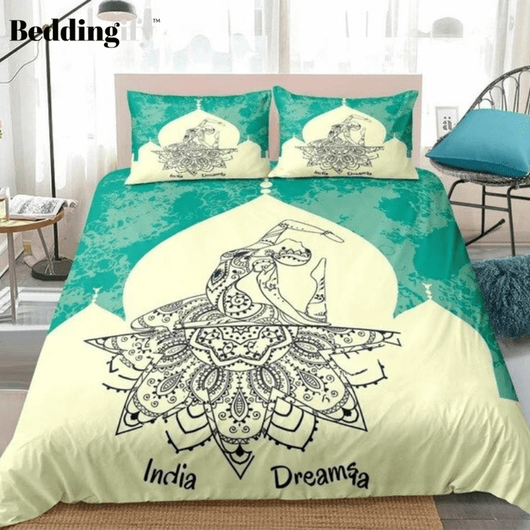 Mandala Ballet Dancer Bedding Set