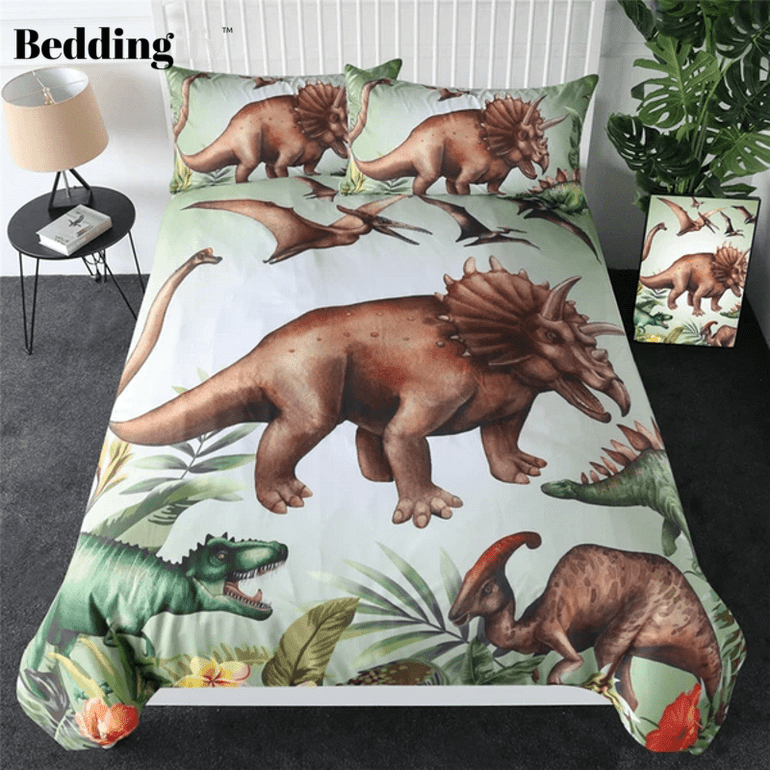 Jurassic Dinosaur Park Bedding Set