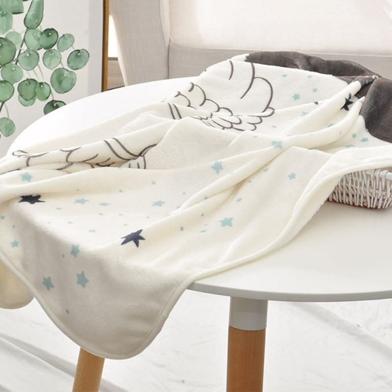 Baby Blanket Flannel Photography Monthly