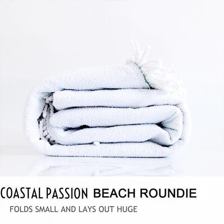 The Original Turtle Island Round Beach Towel Set