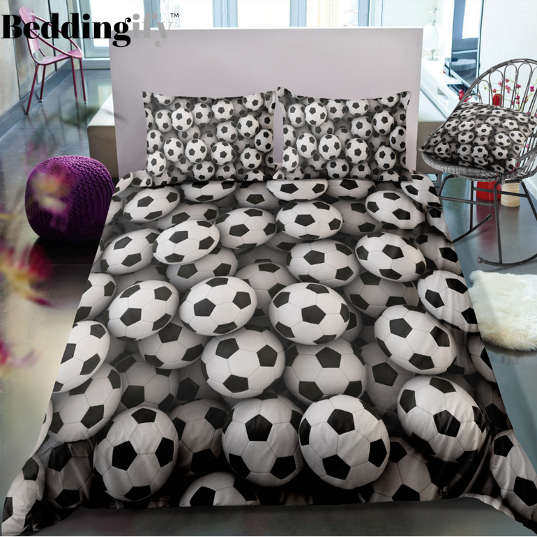 Footballs Bedding Set Footballs Bedding Set