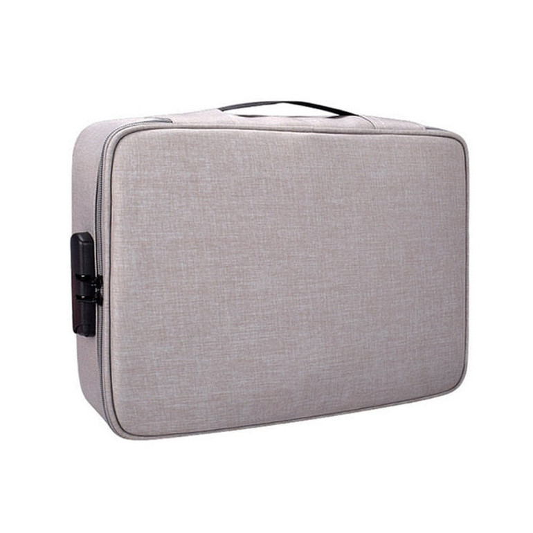 Document Ticket Bag Large Capacity Certificates Files Organizer For Home Travel Use to store Important Items