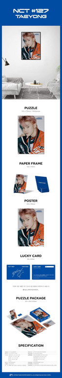 NCT 127 Neo Zone The Final Round Official Puzzle Package