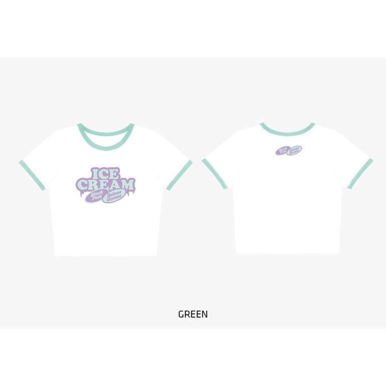 [PREORDER] BLACKPINK Ice Cream Official MD - Cropped T-Shirts