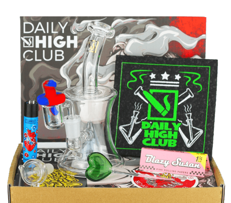 February 2021 Dabentine's Day Smoking Subscription Box