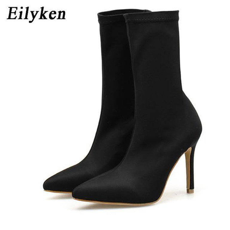 Eilyken Women's Fashion Socks Boots Eilyken Women's Fashion Socks Boots