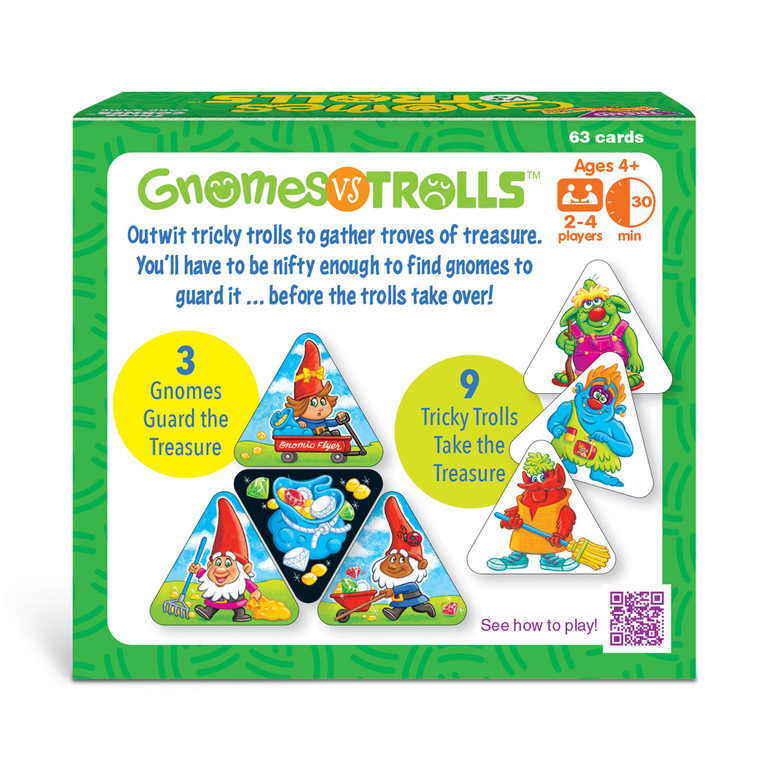 Gnomes vs Trolls® Three Corner™ Card Game