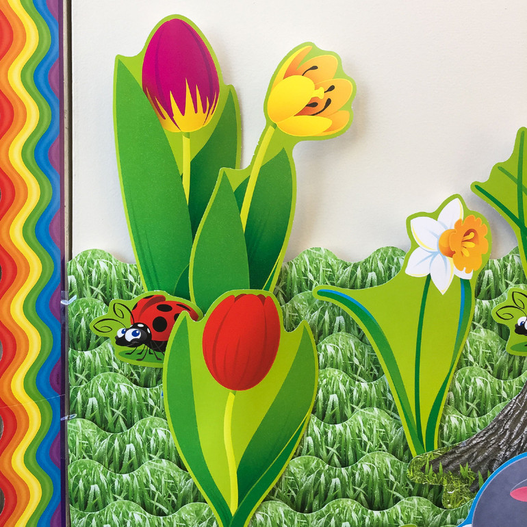 Spring Tree Door Décor DIY