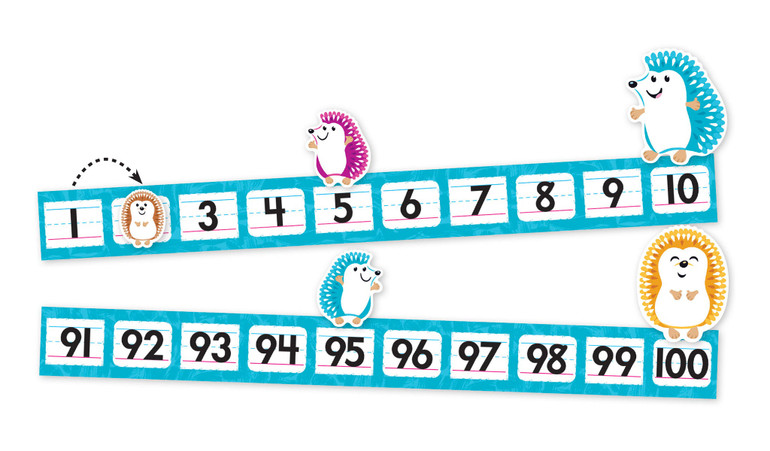 Hedgehogs 100-Day Hop Learning FUN Activity
