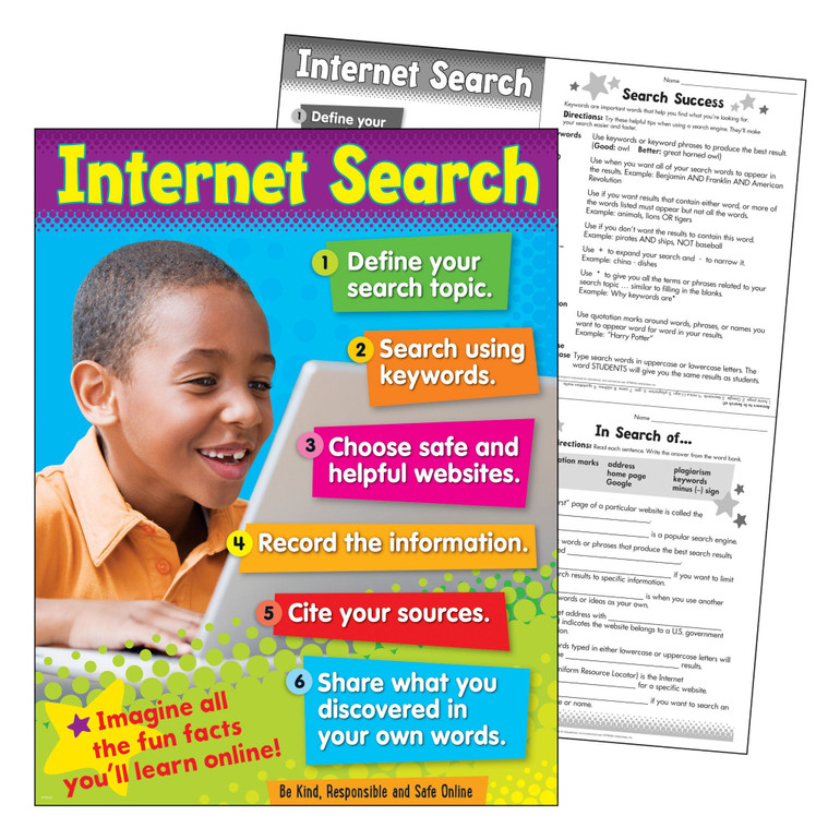 Internet Search (Primary) Learning Chart