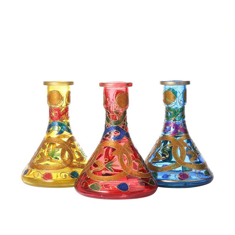 Vintage Hieroglyphic Arab Design Hookah
