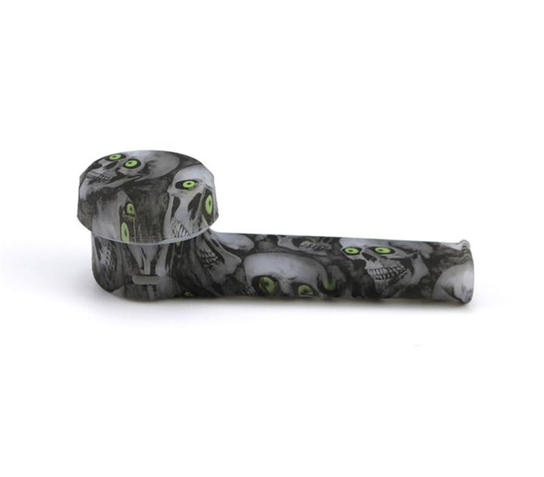 Glow In the Dark Silicone Hand Pipe