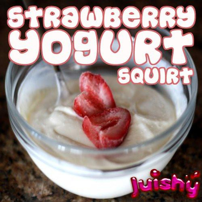Strawberry Yogurt Squirt E-Liquid by Juishy E-Juice