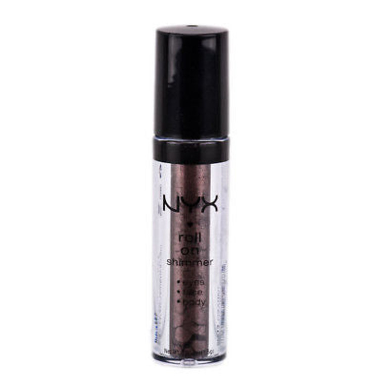 NYX Roll On Shimmer For Eyes, Face & Body color RES13 Chestnut,