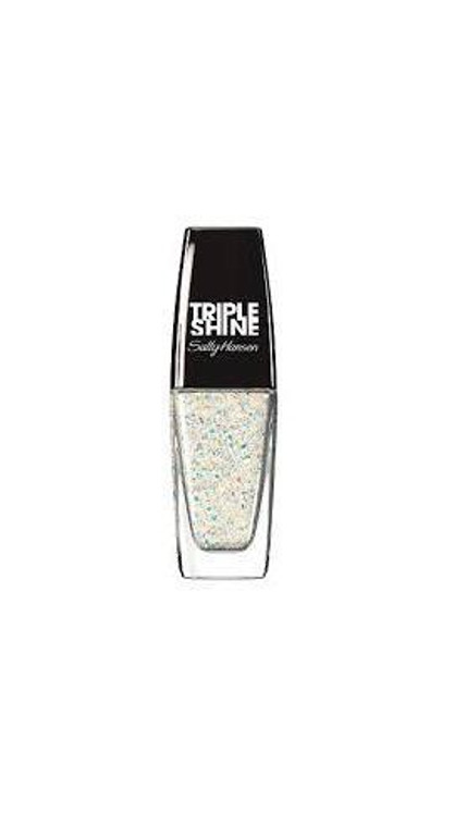SALLY HANSEN -  #300 PEARLY WHITES - TRIPLE SHINE NAIL COLOR