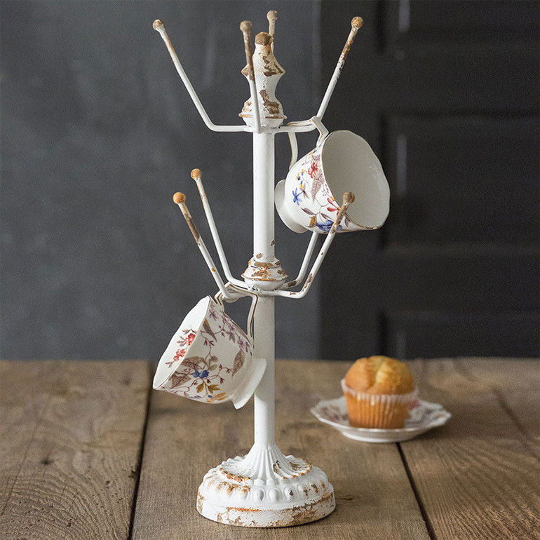 Metal Display Stand With 8 Hooks