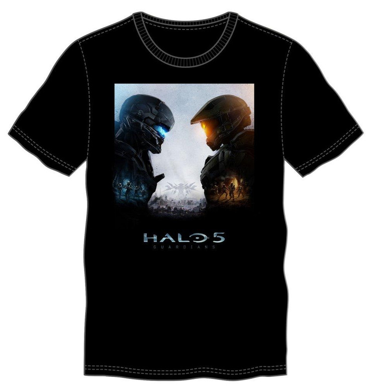 Halo 5 Logo Men's Black T-Shirt Tee Shirt