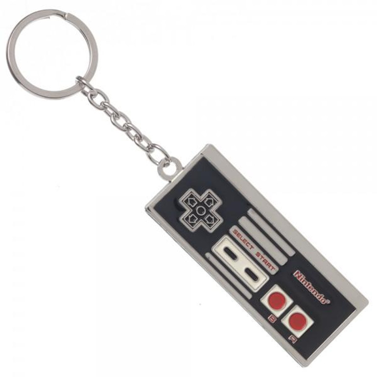 Nintendo Controller Metal Keychain