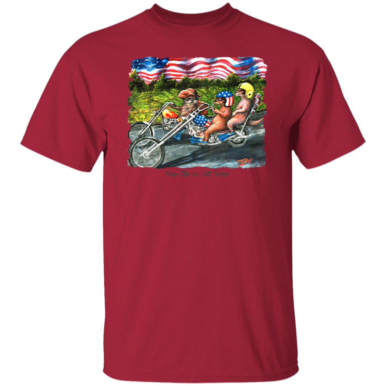 Easy Otter by Tocher - T-Shirt