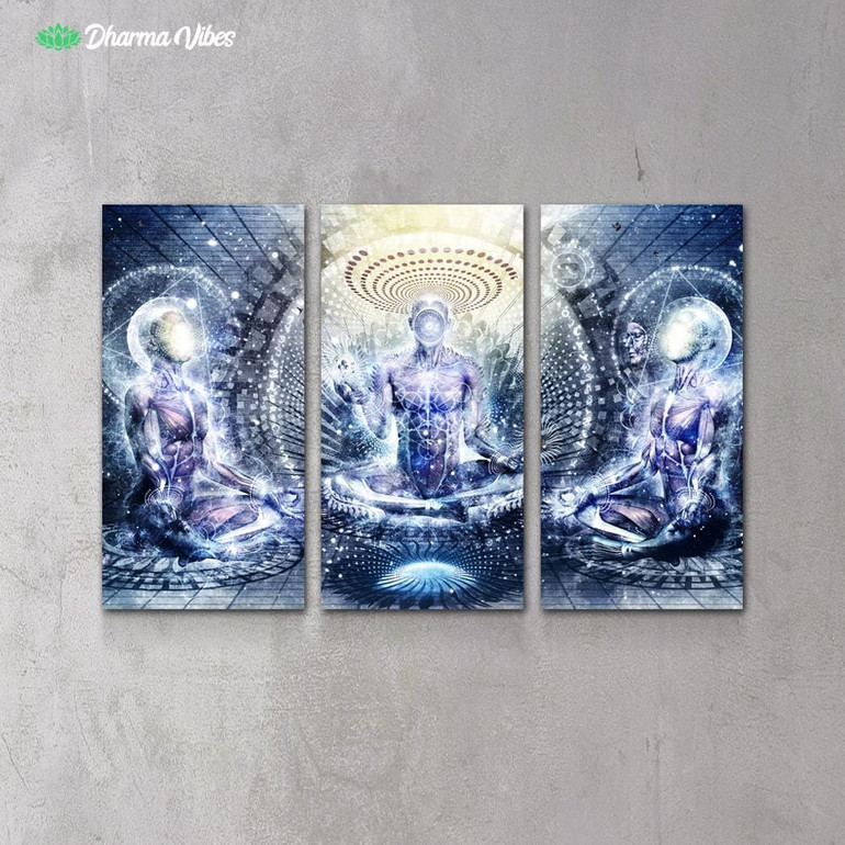 Awake Could Be So Beautiful by Cameron Gray 3-Piece Canvas