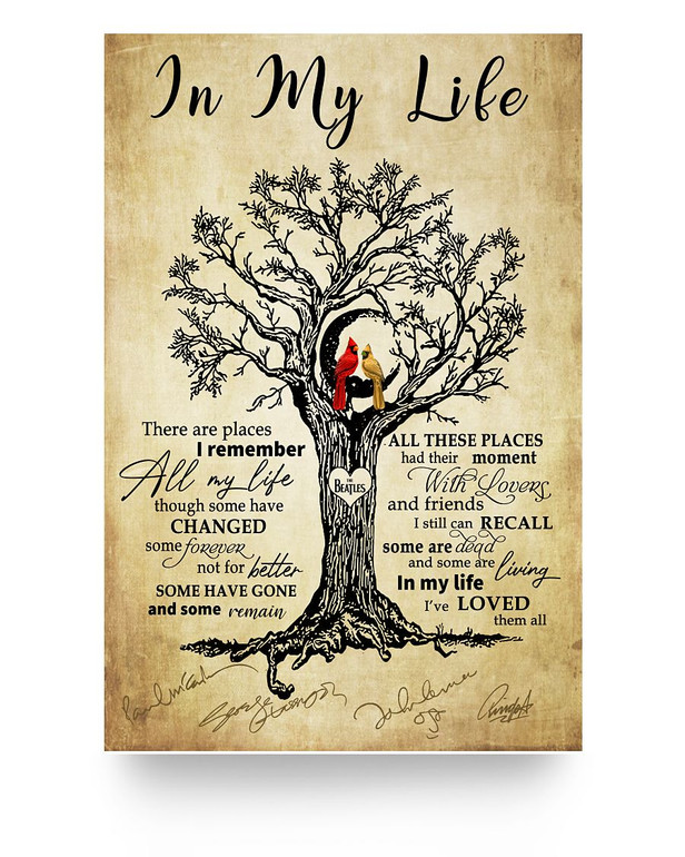DesDirect Store in My Life Vertical Poster - Funny Bathroom Print Poster White - Satin Portrait Poster Wall Art Home