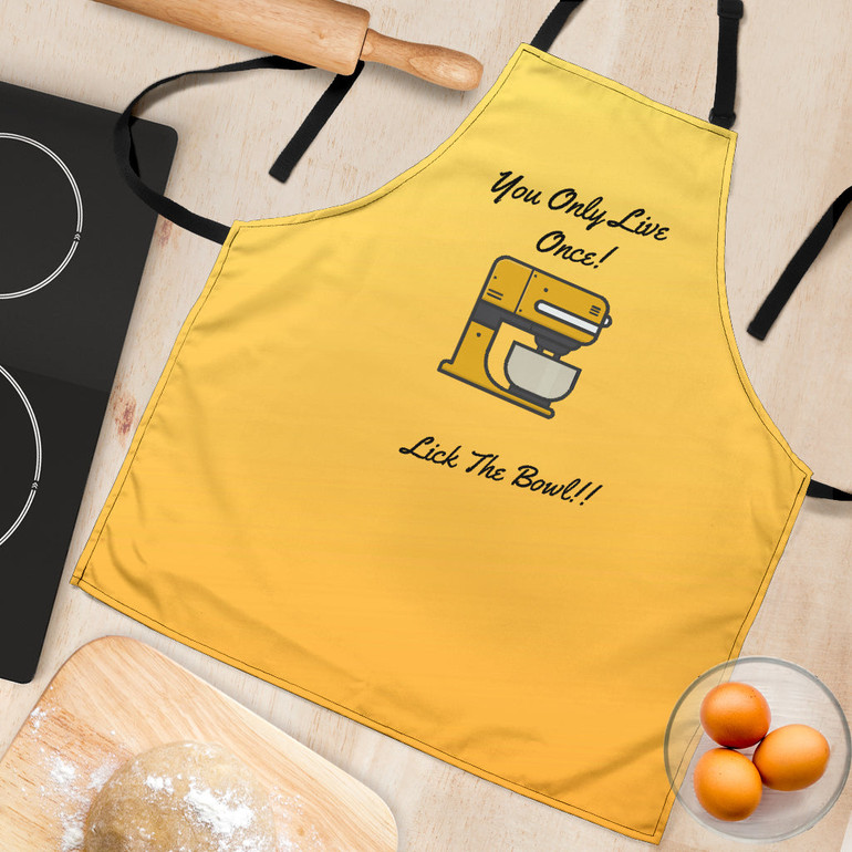 Women's Apron - Lick The Bowl