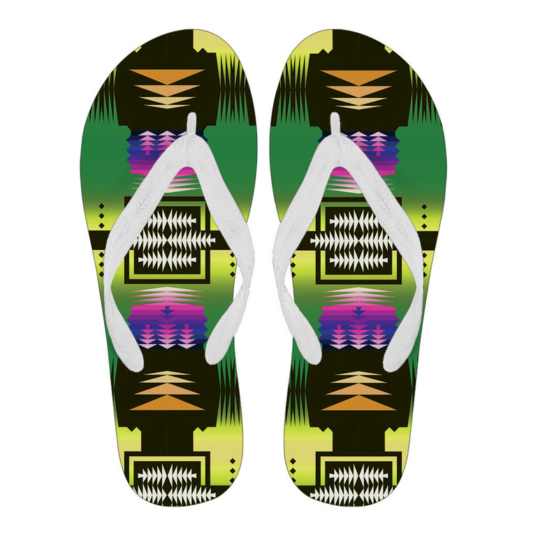 Desert Summer Sage Women's Flip Flops