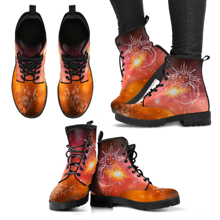 Sun & Moon Handcrafted Boots V3