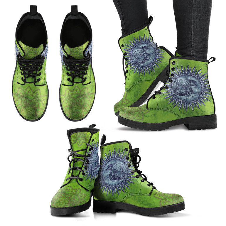 Sun & Moon V2 Handcrafted Boots