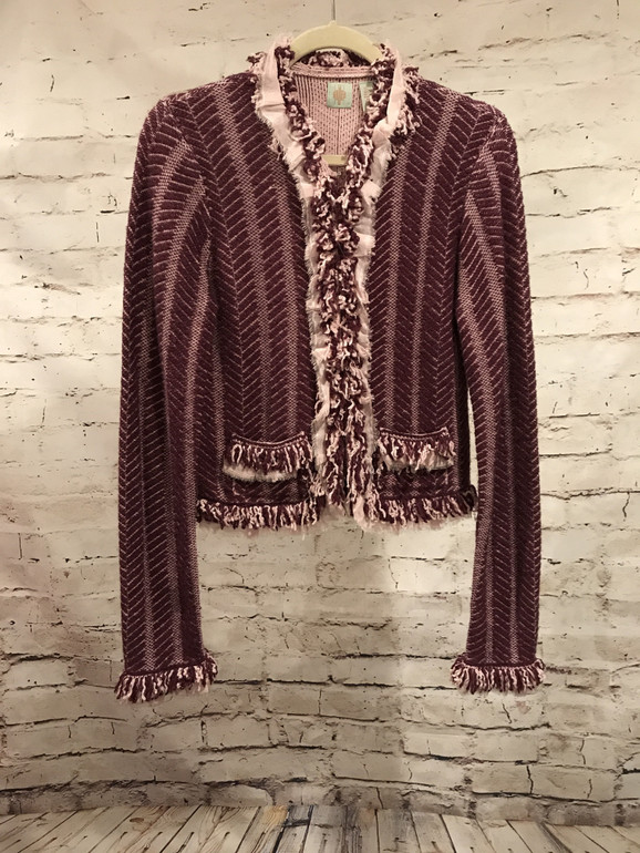 PURPLE/ PINK CARDIGAN
