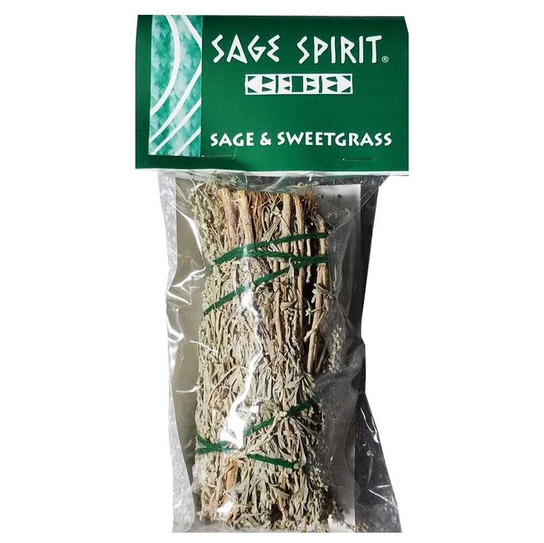 Sage & Sweetgrass Smudge Stick