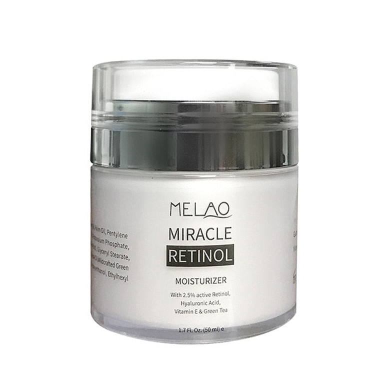 Organic Retinol Moisturizer Face Cream Retinol Serum Anti-aging Face Eye Area Moisturizer Whitening Facial Skin Care 2