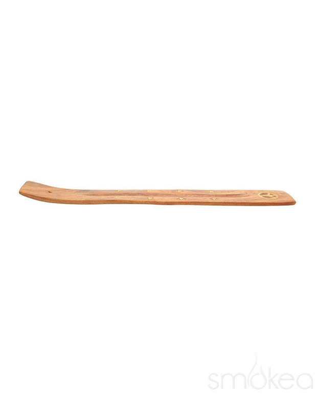 SMOKEA 10" Wooden Incense Burner w/ Brass Inlay SMOKEA 10" Wooden Incense Burner w/ Brass Inlay