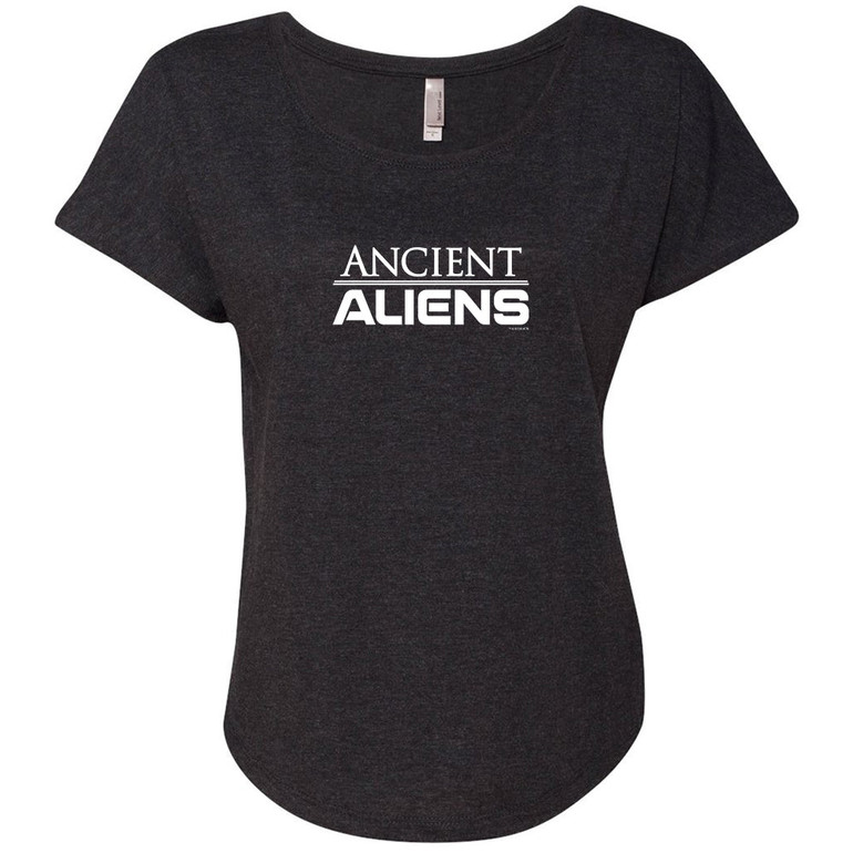 Ancient Aliens Logo Women's Tri-Blend Dolman T-Shirt