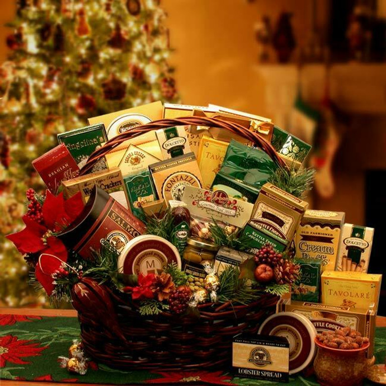 Grand Gatherings Holiday Gourmet Gift Basket - Enough for the entire family.