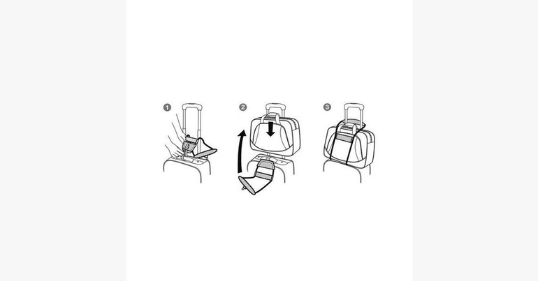 Stretchable Bag Bungee - Compact & Lightweight - Pack of 2 - Your Travel Partner!