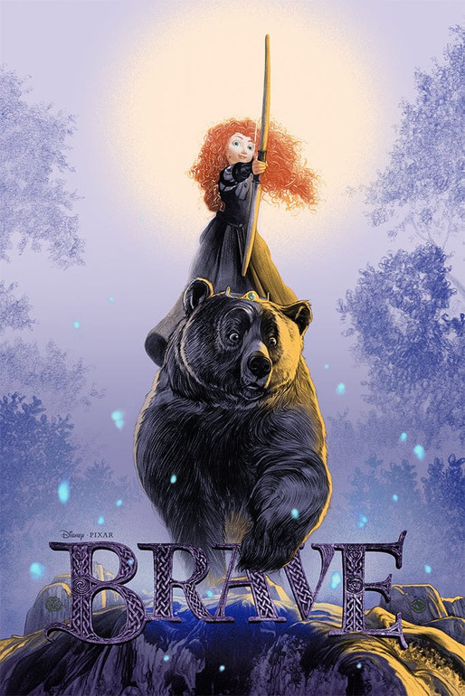 Brave (Variant) Poster