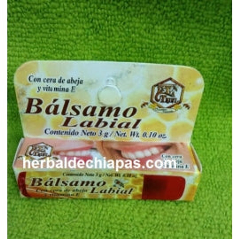 Balsamo labial cera de abeja