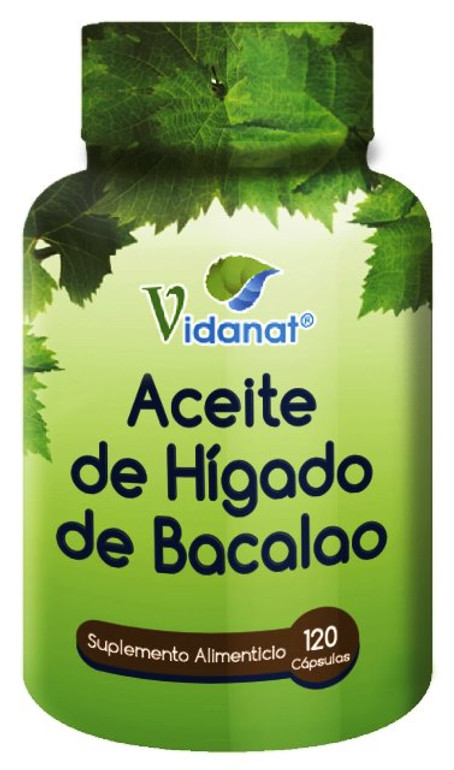 LIVER OIL COD 120 CAP VIDANAT