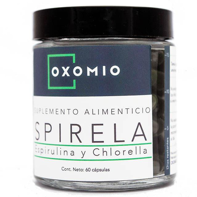 Oxomio - Espirulina y Chlorella - Spirela