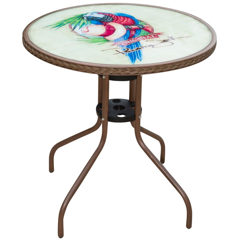 Café Parrot & Hat Bistro Table