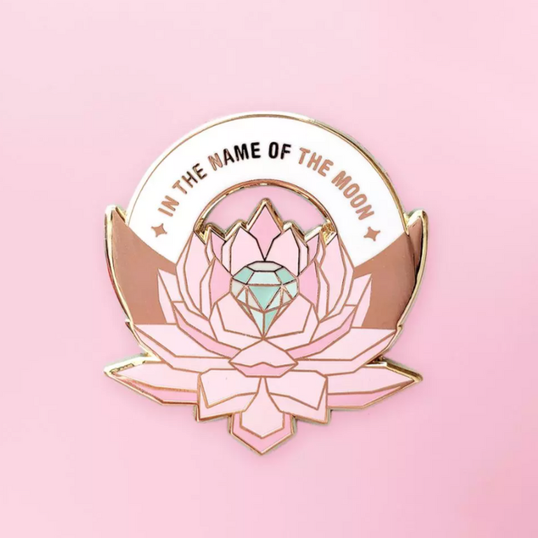 In The Name Of The Moon Enamel Pin