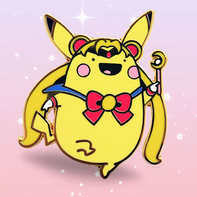 Sailor Moon Pikachu Enamel Pin
