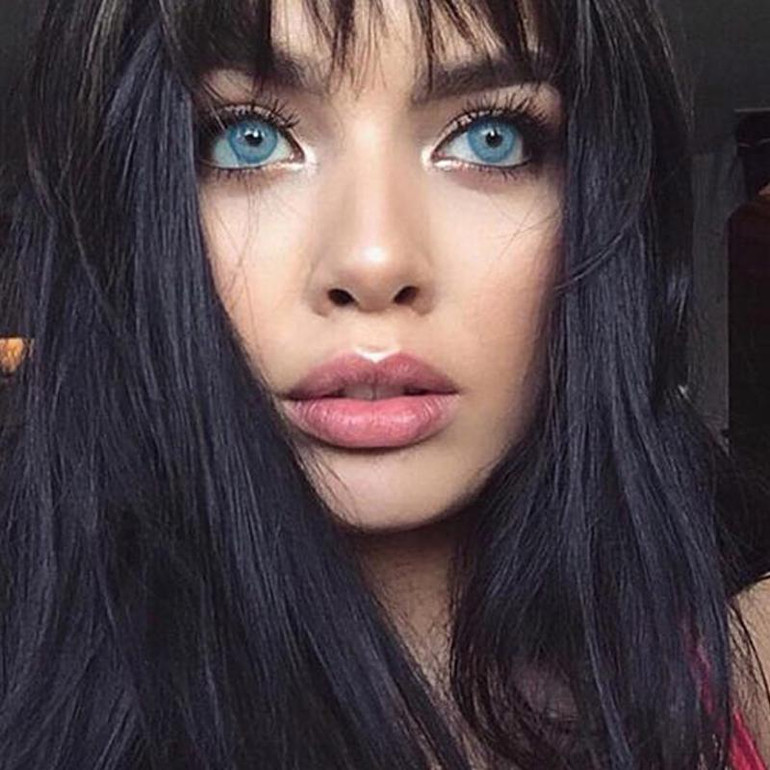 Natural Big Eye Lake Blue (12 months) contact lenses