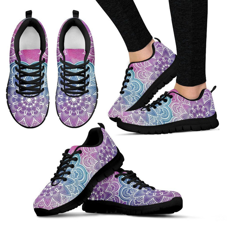 Faded Mandala Women's Sneakers