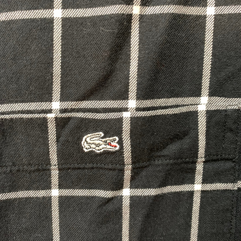 Lacoste Striped Long Sleeve Button Down