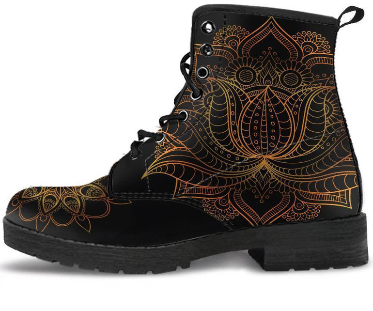 Lotus of Glory Handcrafted Boots
